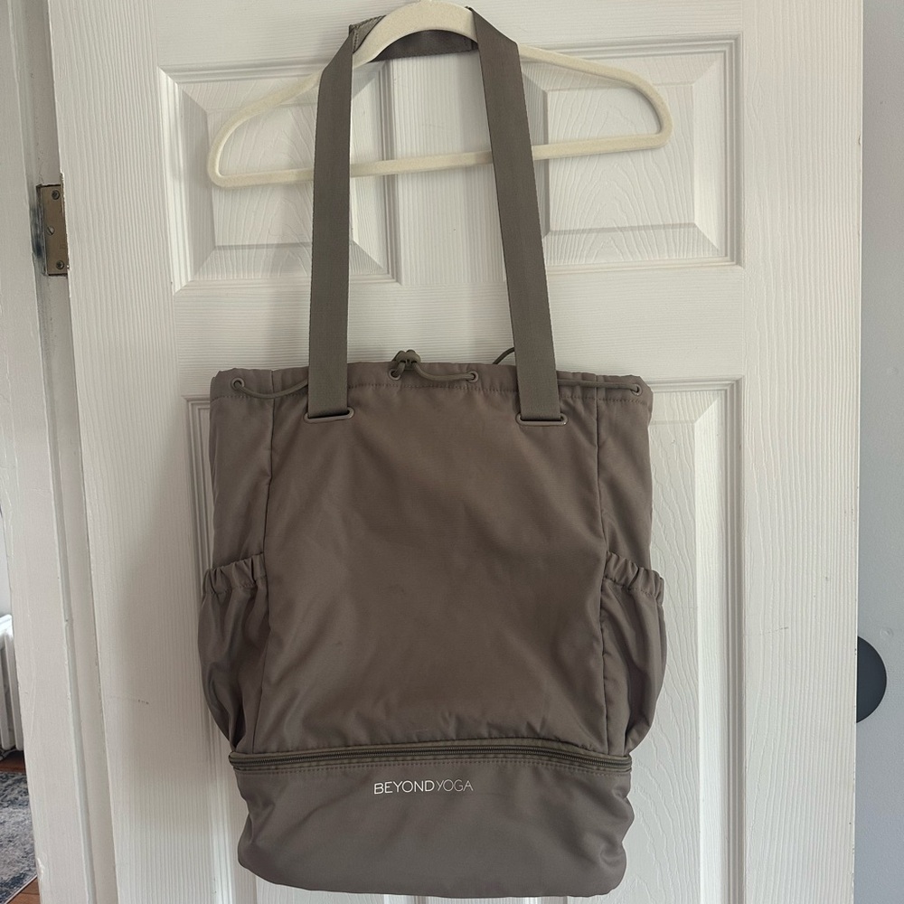 Beyond Yoga Brown Everyday Tote Bag